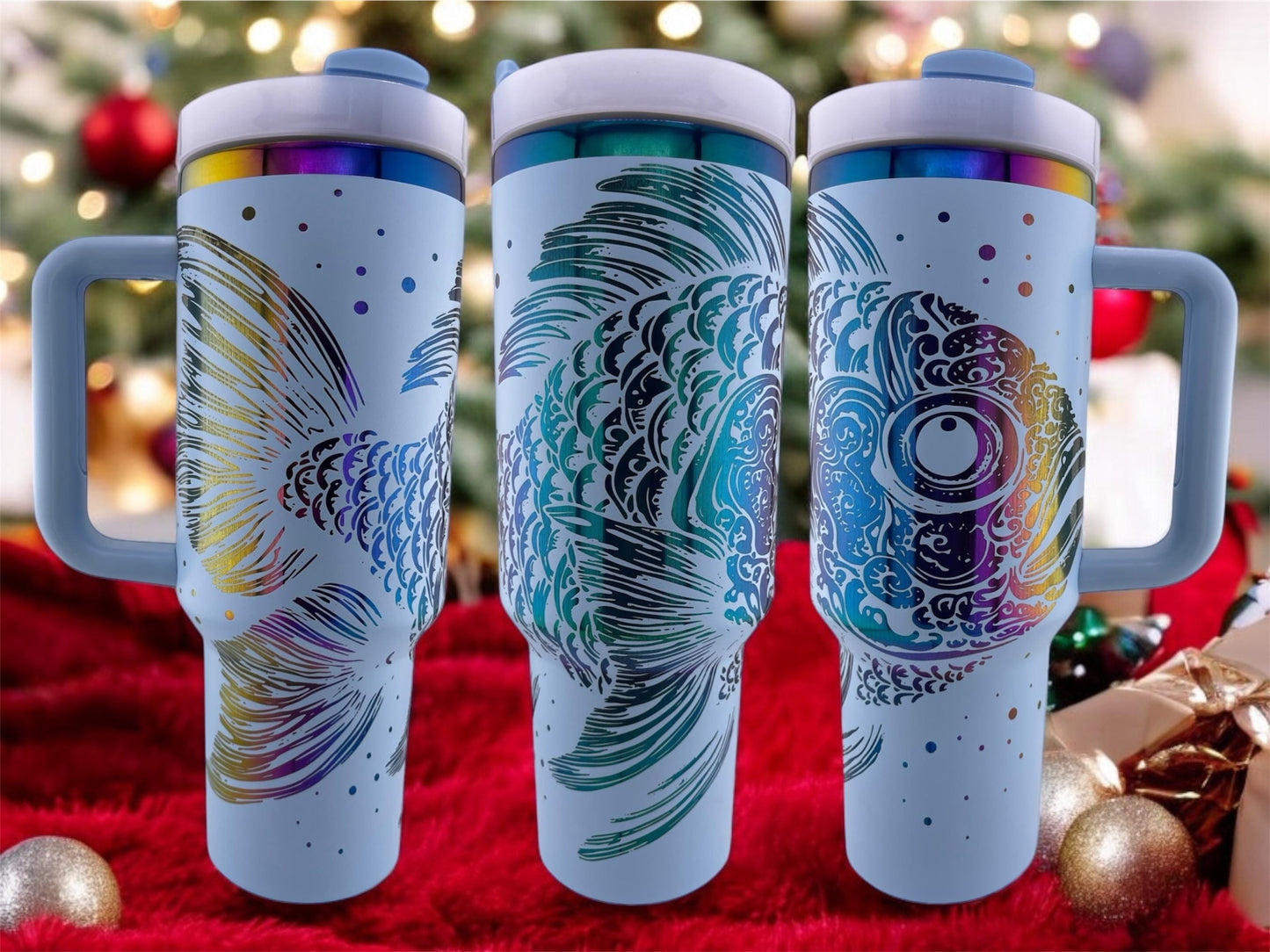 Engraved Tumbler – 40oz Stainless Steel Cup, Custom Color, Insulated Drinkware