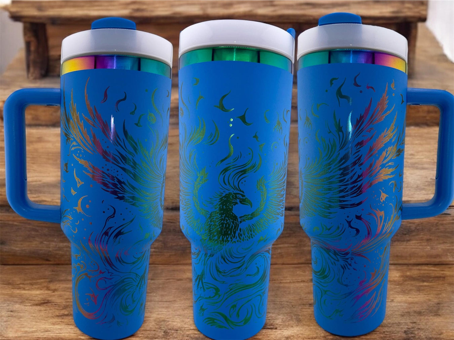 Engraved Tumbler – 40oz Stainless Steel Cup, Custom Color, Insulated Drinkware